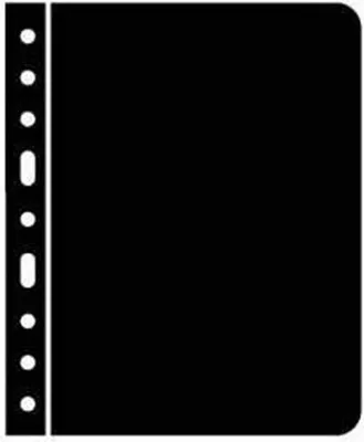 Produktbild von Kunststoffhüllen VARIO, Zwischenblätter, schwarz, 5er Pack