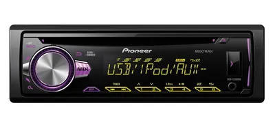 Zdjęcie produktu dla Pioneer DEH-S2000UI, Czarny, 1 DIN, 200 W, 50 W, CD, CD-R, CD-RW, 4 Ω