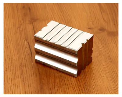 Produktbild von Metallformblock aus Stahl, 7,6 cm, für die Schmuckherstellung und Metallbearbeitung