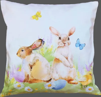 Produktbild von Druckmotiv Osterhasen Schmetterling Frühling Sommer