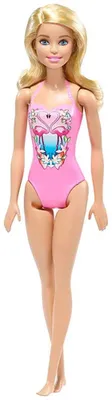 Produktbild von Mattel DWK00 - Barbie Beach Puppe (pink)