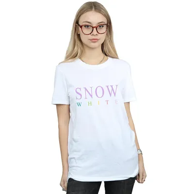 Produktbild von Disney Princess - "Snow White Graphic" T-Shirt für Damen BI42711 (XXL) (Weiß)