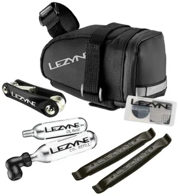 Produktbild von Lezyne A1115272, Fahrradtasche, Nylon, Schwarz, 0,5 l, 130 mm, 60 mm