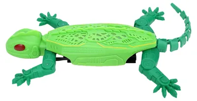 Produktbild von Fernsteuerbarer Gecko, 2,4-GHz-RC-Wandkletterer mit LED-Beleuchtung, wiederaufladbares Klettertier mit mehreren Modi, grün