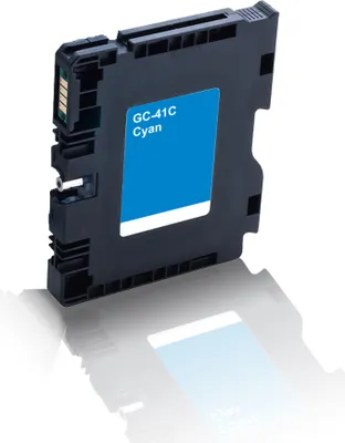 Produktbild von kompatible Druckerpatrone für NRG Aficio SG 3100 Series SG 3110 DN SG 3110 DNW NRG SG 2100 SG 2100 N SG 3110 DN SG 3110 DNW Cyan Zyan GC41C GC-41C