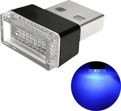 Produktbild von Auto-Atmosphärenlichter USB-LED-Umgebungsbeleuchtung Plug-in USB-Dekor-Nachtlicht Universal-Auto-Innenausstattung