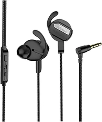 Immagine prodotto di Cuffie cablate per PS4 cuffie da gioco PUBG cuffie stereo per giocatori con doppio microfono auricolari neri