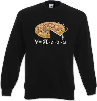 Produktbild von Urban Backwoods V = Pizza I, Sweatshirt, Farbe: Schwarz, Größe: L