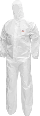 Produktbild von NITRAS PROTECT, Schutzoverall, weiß, EN ISO 13688, EN ISO 13982-1, EN 13034, EN 1149, EN 14126, EN 1073-2 weiß Gr.: L