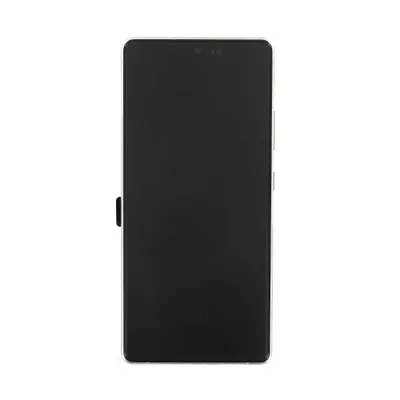 Obrázok produktu pre Samsung Displayeinheit + Rahmen G770F Galaxy S10 Lite prism weiß GH82-21672B