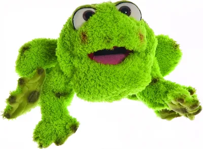 Image de Marionnettes à main "Rolf la grenouille" de Living Puppets