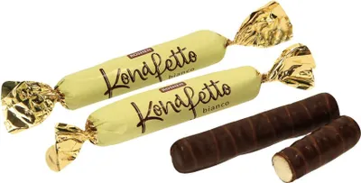 Produktbild von Roshen Konafetto Bianco Waffelröhrchen mit Milch-Sahne-Füllung 1kg