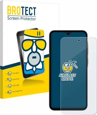 Produktbild von BROTECT Entspiegelungs Schutzglas für Samsung Galaxy A35 5G Schutzfolie Panzer Folie Glas Display Schutz matt