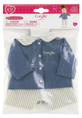 Produktbild von Corolle Puppenkleidung Bluse und Hose Set - 36cm Puppen Outfit