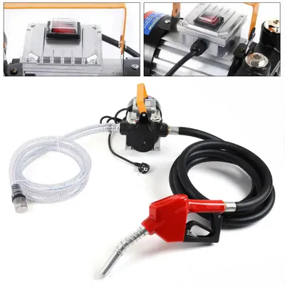 Produktbild von Elektrische Dieselpumpe, 230V, mit 550W Motor und einer Durchflussrate von 60 Litern pro Minute