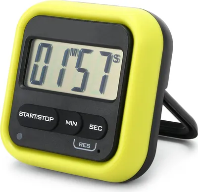 Obrázek produktu pro Kuchyňské časovače, digitální stopky s hlasitým alarmem, velký LCD displej, odpočítávání nebo odpočítávání pro vaření, sprchy, koupelny, děti, učebny