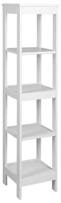 Produktbild von Aqualine ETIDE Schrank mit Ablagen 36x152x36 cm, weiß matt