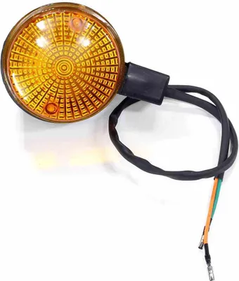 Image de Clignotant Mz / Simson Rond Orange Avant Import