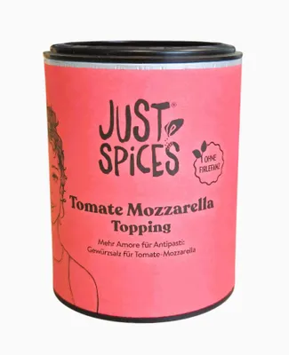 Produktbild von Just Spices Tomaten Mozzarella Topping 65g