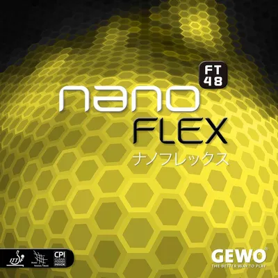 Produktbild von GEWO Tischtennisbelag / nanoFLEX FT48 / NEU
