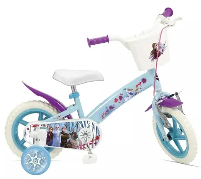 Immagine prodotto di Bicicletta per Bambina 12’’ Freni V-Brake con Licenza Frozen