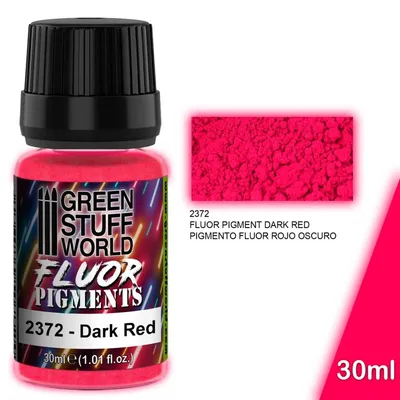 Produktbild von Green Stuff World GSW2372 - Pigment Fluor Dark Red 30 ml  - Neu