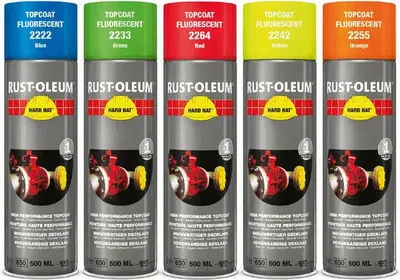 Produktbild von Rust-Oleum Hard Hat Fluoreszierend Spraydose Gelb