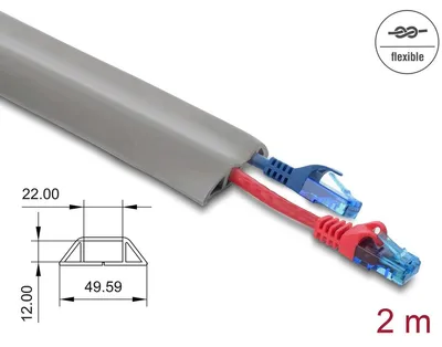 Produktbild von DeLOCK 20767, Grau, PVC, 1 Stück(e)