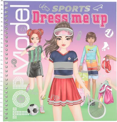 Produktbild von TOPModel Dress Me Up Stickerbuch Sports