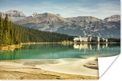 Produktbild von MuchoWow® Poster Umgebung des Banff-Nationalparks in Kanada 60x40 cm - Schlafzimmerdekoration