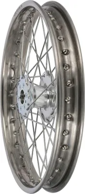 Produktbild von Speichenrad 1,6 x 16" für Scheibenbremse, Edelstahlfelge + Edelstahlspeichen - Simson S53, S83