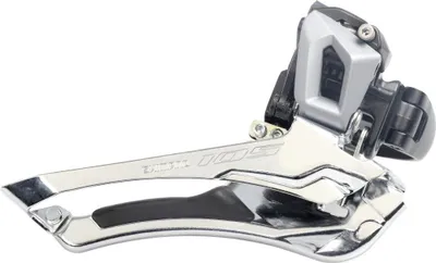 Image de Dérailleur avant Shimano 105 FD-R7000 2x11, collier de serrage, couleur : argent, diamètre : 31,8 mm, avec adaptateur 28,6 mm