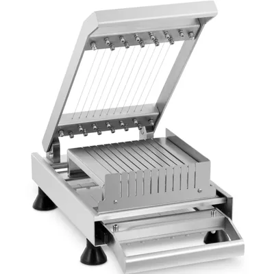 Produktbild von Royal Catering Pralinenschneider - Edelstahl - 2 Schneiderahmen: 1,5 / 3 cm -