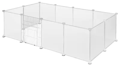 Productafbeelding van Omgoods - Speelpen voor Kleine Dieren - DIY Dierenkooi - 145x75x46cm