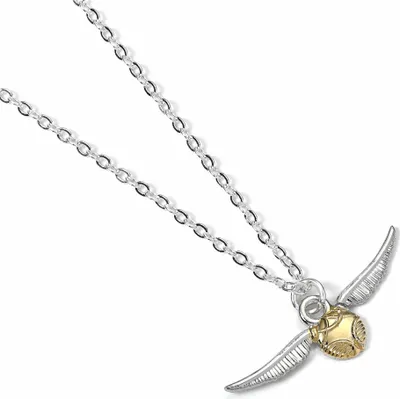 Produktbild von Harry Potter Halskette & Anhänger Der Goldene Schnatz (versilbert)