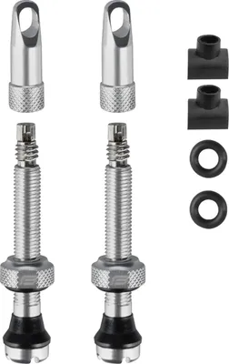 Produktbild von Force Fahrrad Ventilsatz für Tubeless 2 x SV 44 mm Silber