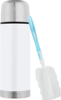 Produktbild von GRÄWE Isolierflasche Thermoflasche 350 ml Edelstahl Weiß