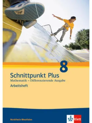 Obrázok produktu pre Schnittpunkt Mathematik - Differenzierende Ausgabe für Nordrhein-Westfalen. Arbeitsheft mit Lösungsheft 8. Schuljahr