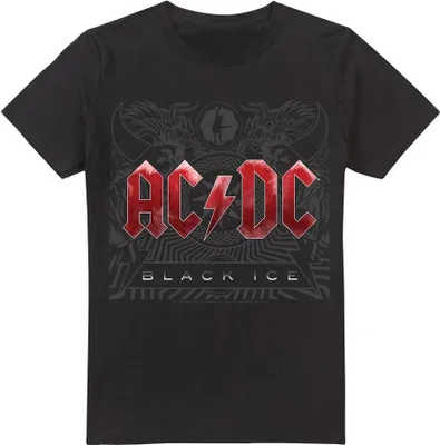 Produktbild von AC/DC - "Black Ice" T-Shirt für Herren TV13318 (L) (Schwarz)