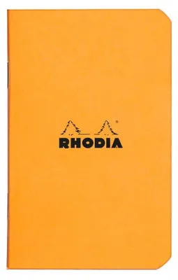 Produktbild von Rhodia Heft 7,5x12 kariert 48Bl orange