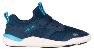Produktbild von Trollkids Kinder Bergen Barefoot Hiker alpine blue/dark indigo 28