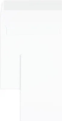 Produktbild von Briefumschläge - Weiß 150 x 150 mm | 120 g/qm Offset | Ohne Fenster | Haftklebung | Gerade Klappe | 25 Stück