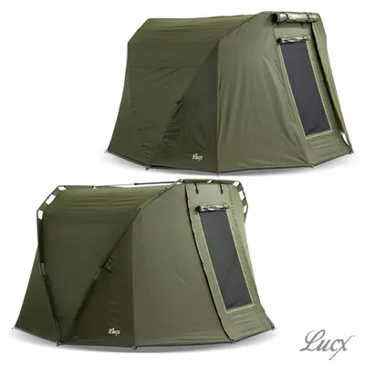 Obrázok produktu pre Rybársky stan Lucx – Bivvy Caracal, pre 1–2 osoby s plachtou