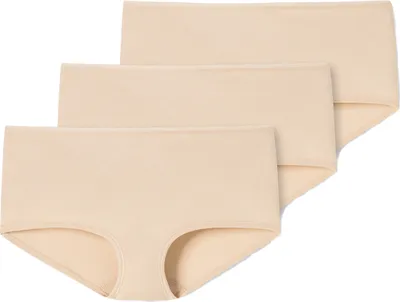 Produktbild von Schiesser Damen 3PACK Shorts sand Pack (Mehrfach) Gr. 046