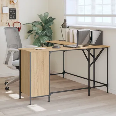 Obrázek produktu pro Psací stůl Sonoma dub 141x141x75 cm materiál na bázi dřeva