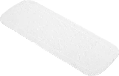 Immagine prodotto di Tappeto da bagno antiscivolo Kleine Wolke Samoa 36 x 92 cm Bianco
