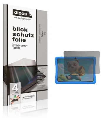 Produktbild von Blickschutzfolie für Tabwee K10 matt Schutzfolie Folie Display Schutz dipos