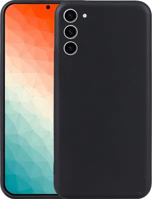 Produktbild von Mobigear Colors  Samsung Galaxy S24 Hülle Flexibles TPU Backcover - Schwarz