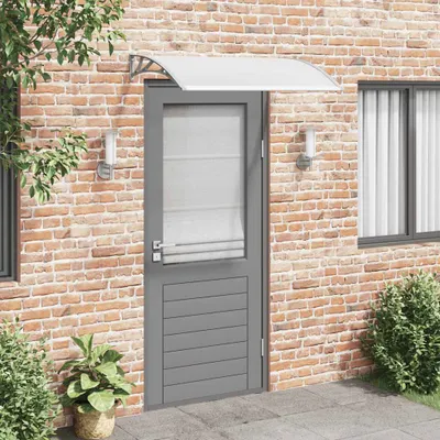 Zdjęcie produktu dla Maison Exclusive – daszek nad drzwiami, szary i przezroczysty, 120 x 75 cm, PC