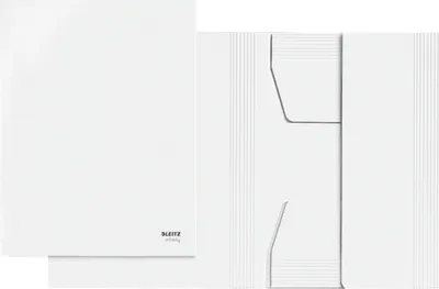 Produktbild von Leitz 61060000, Weiß, A4, 240 mm, 318 mm, 3 mm, 80 g